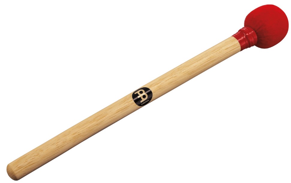 Wooden Handle with fllece covered Head