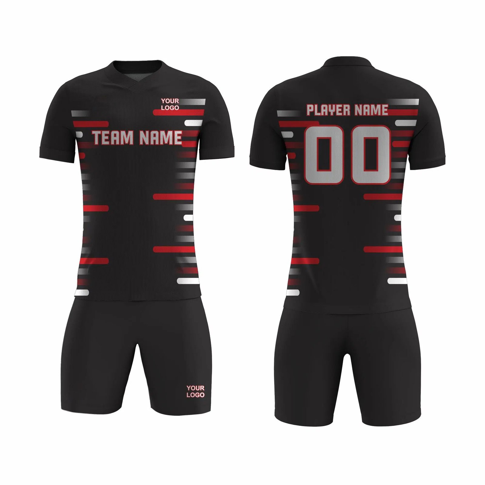 Black Badminton Uniform