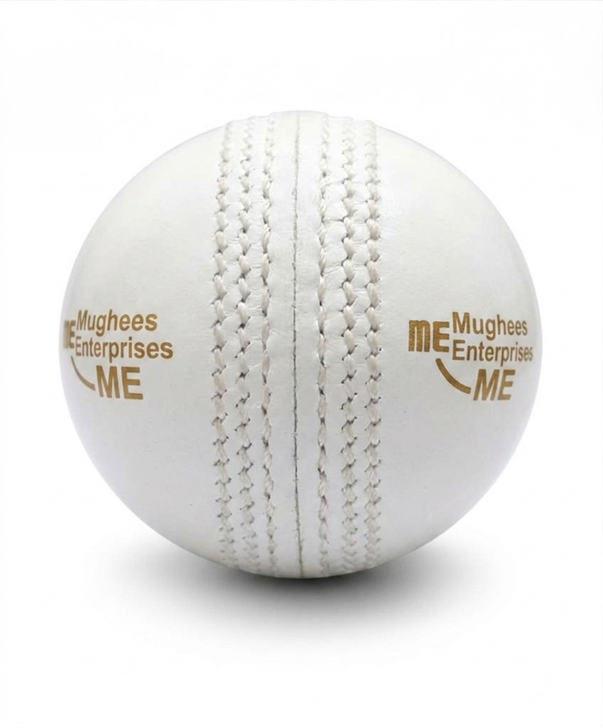 ME Cricket Hard Ball (White)