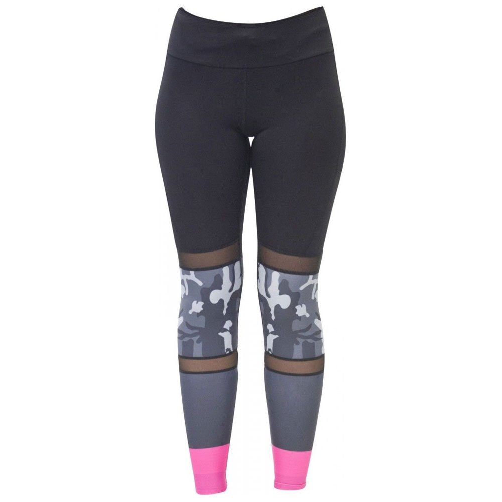 New Arrivals Mesh Printed Fitness Leggings