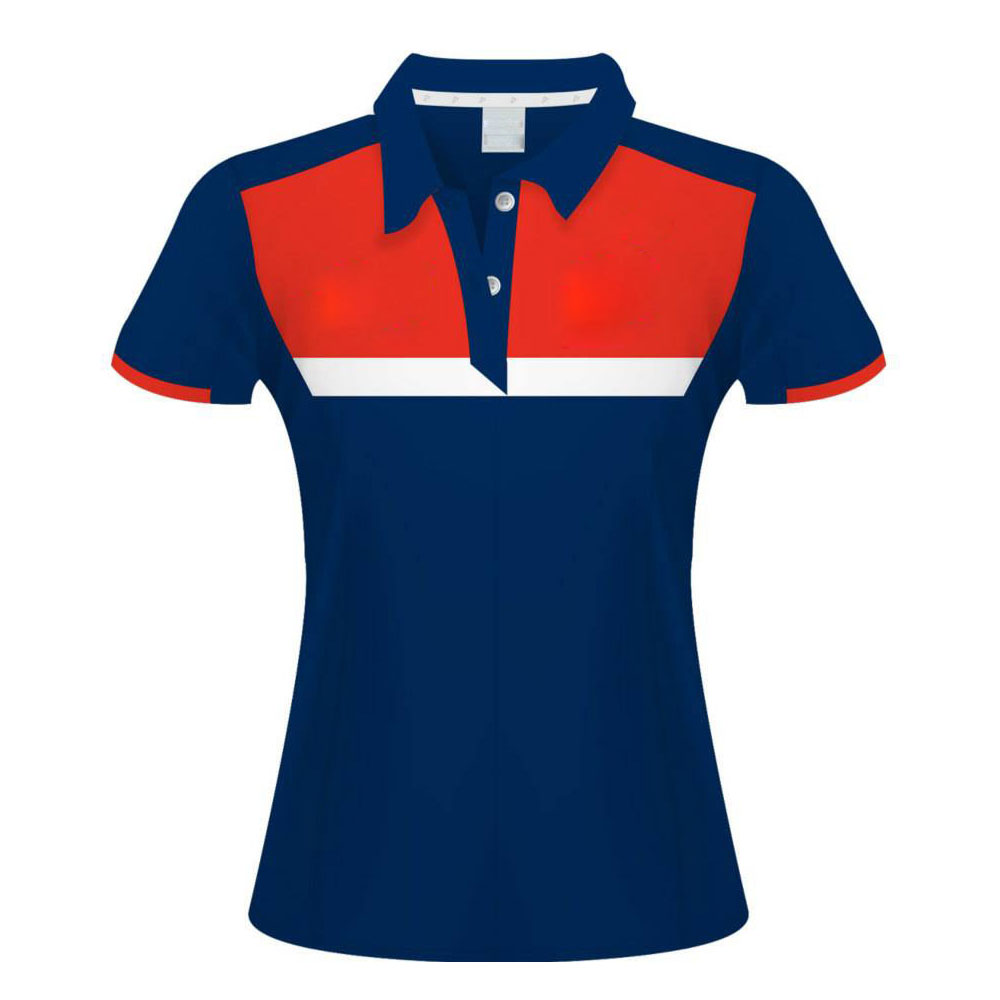 Wholesale new design polyester spandex polo t shirt for men