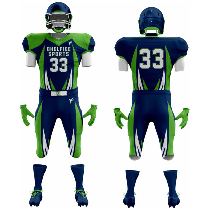 Custom Sublimated American Football Uniforms