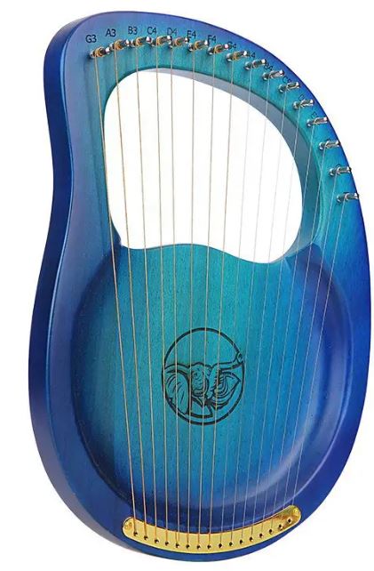 16 Strings Lyra Harp