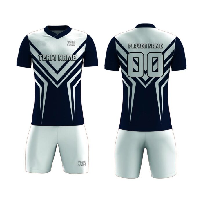 Black and White Badminton Uniform