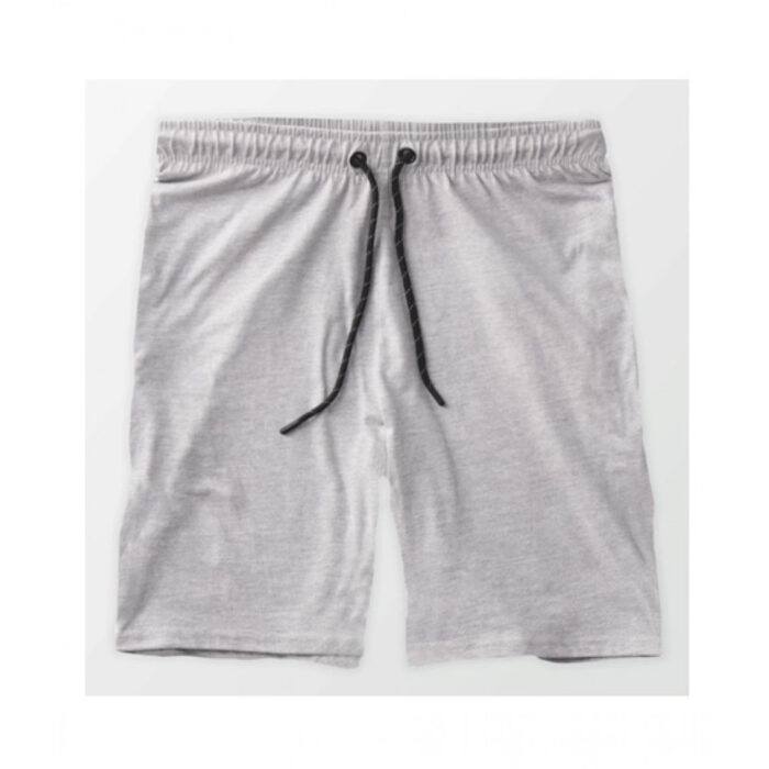 High Quality Grey Custom Drawstring Shorts For Men