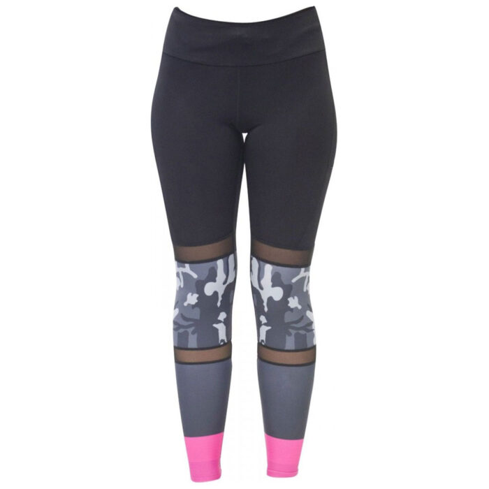 New Arrivals Mesh Printed Fitness Leggings